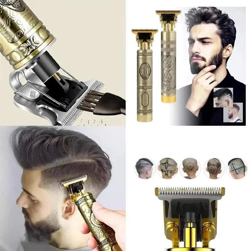 máquina de corte de cabelo DAFUSHOP para designer de barba masculina elétrica aléatoria profissional