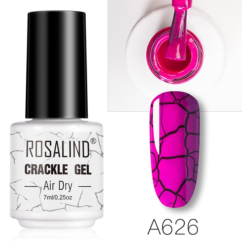 Esmalte de Unha Gel Rosalind - Efeito Crackle