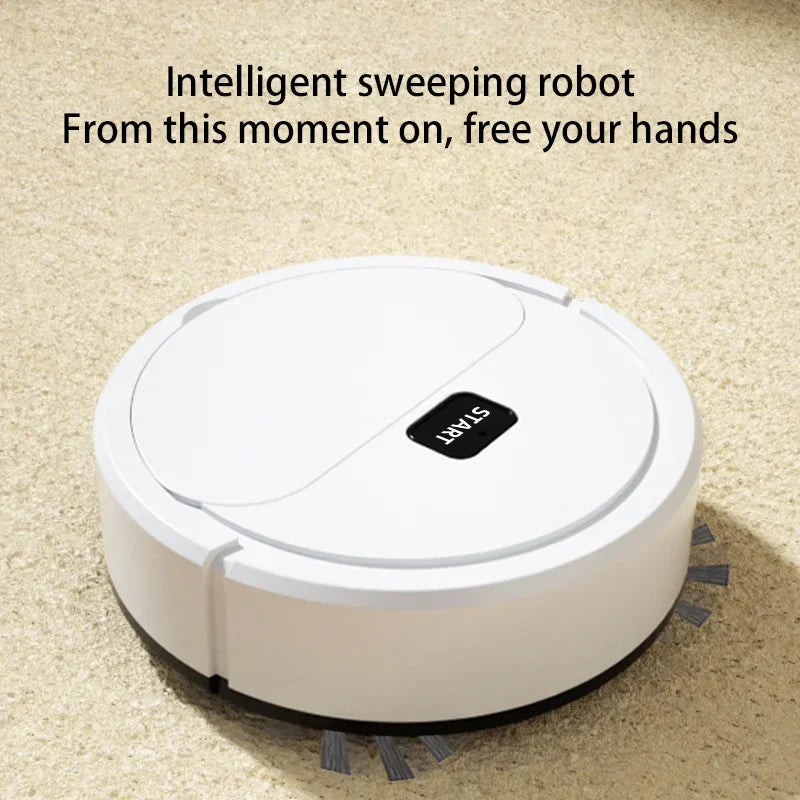 Xiaomi Smart Sweeping Robot Mini Aspirador de pó silencioso Varredor Mop Escova 5 em 1 Máquina de limpeza multifuncional para casa