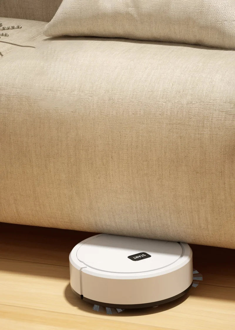 Xiaomi Smart Sweeping Robot Mini Aspirador de pó silencioso Varredor Mop Escova 5 em 1 Máquina de limpeza multifuncional para casa