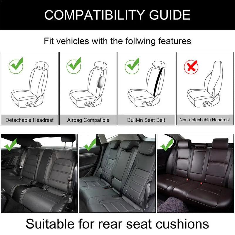 Waterproof Car Seat Cover Ventilation Hole Design Automotive Seat Covers Safe Comfortable Car Seat Protection Car Seat Covers