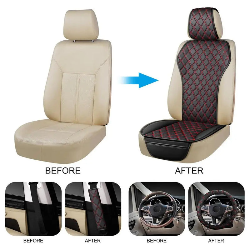 Waterproof Car Seat Cover Ventilation Hole Design Automotive Seat Covers Safe Comfortable Car Seat Protection Car Seat Covers