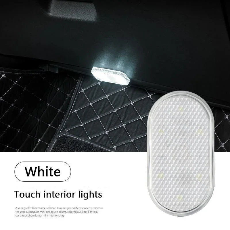 Wireless Led Lights for Car Interior, Car Led Lights Interior, USB Rechargeable Automotive Neon Accent Light