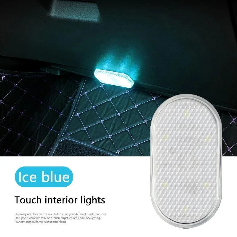 Wireless Led Lights for Car Interior, Car Led Lights Interior, USB Rechargeable Automotive Neon Accent Light